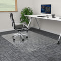 Extra Large Office Chair Mat for Carpet 35 in x 55 in - Clear, Durable