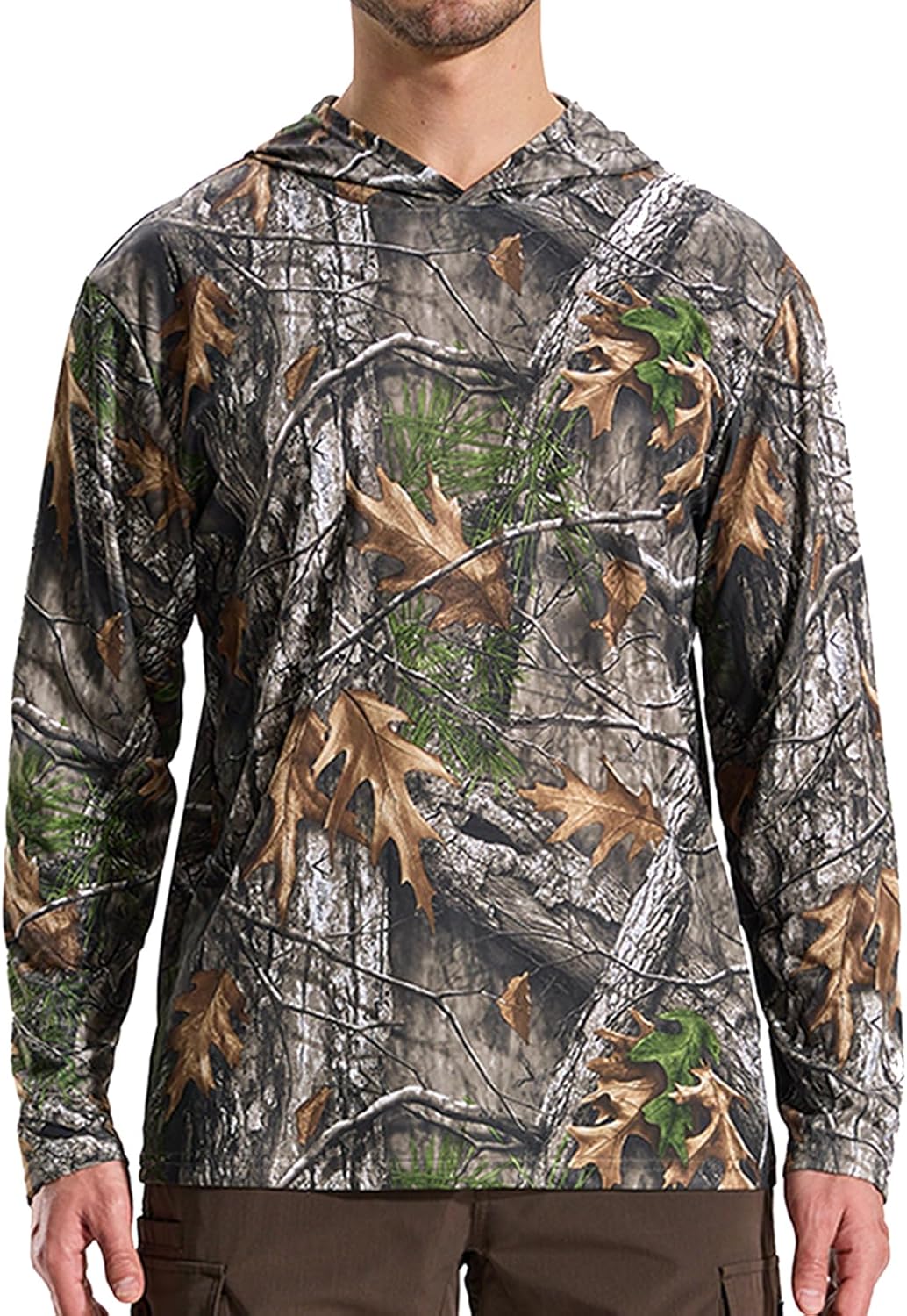 LOOGU Men's Lightweight Camo Hunting Shirt