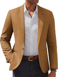 PJ PAUL JONES Men's Casual Blazer One Button Lightweight Sport Coat is