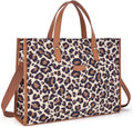 Missnine Laptop Tote Bag 15.6ft Canvas Work Bag for Travel