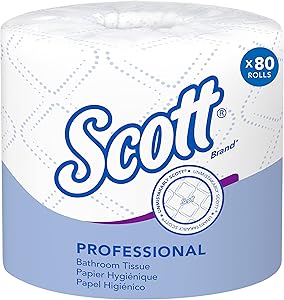 Scott Professional Standard Roll Toilet Paper for Ultimate Comfort