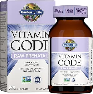 Garden of Life Prenatal Multivitamin for Women with Iron