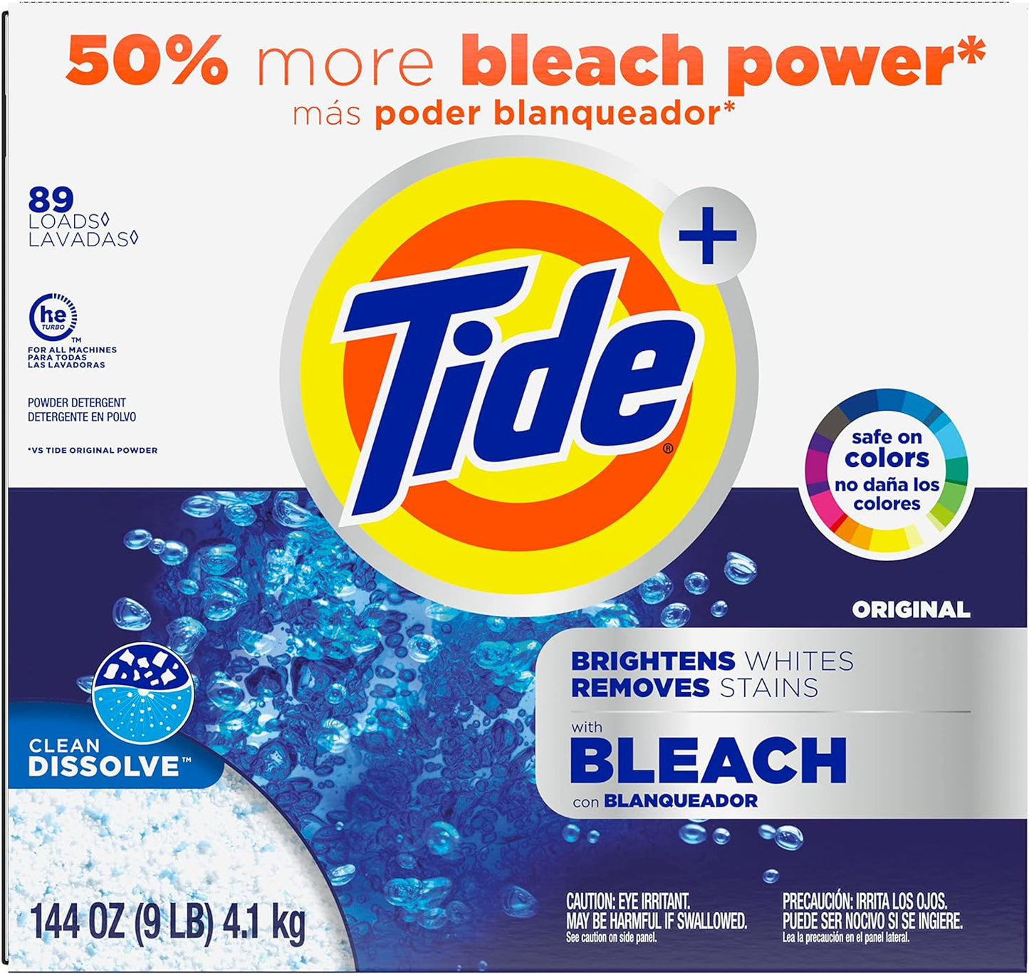 Tide Bleach Powder Detergent: Whiter, Brighter Laundry!