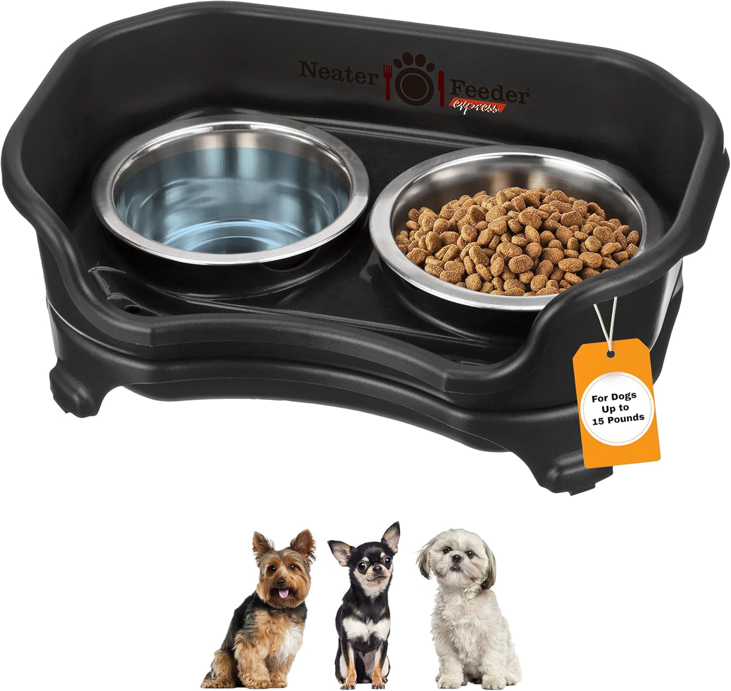 Neater Feeder Express Elevated Dog Bowls for Small Breeds