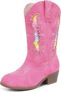 Sparkly Glitter Cowgirl Cowboy Boots for Girls - Mid