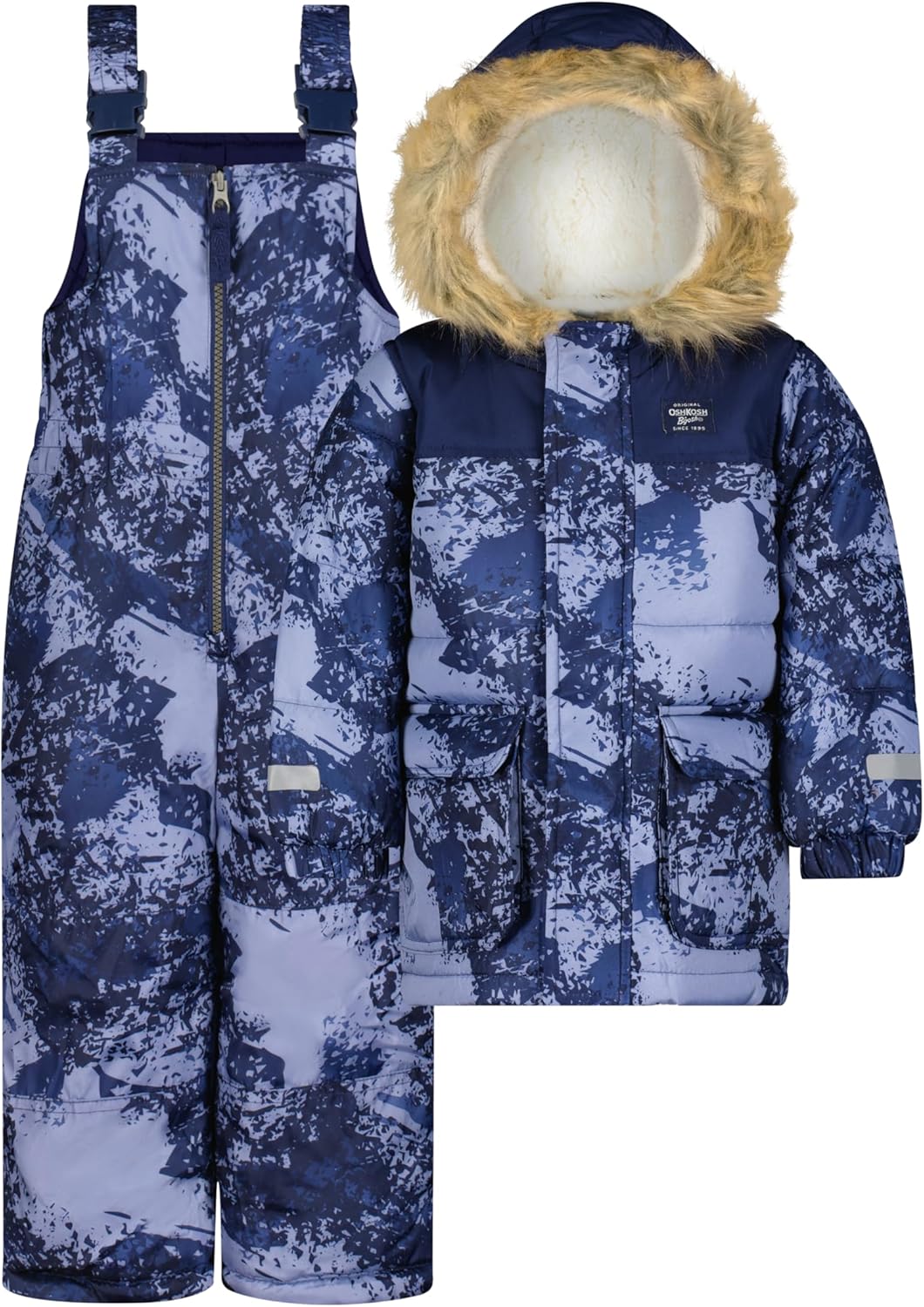 OshKosh B'Gosh Boys Ski Jacket and Snowbib Snowsuit Set Review