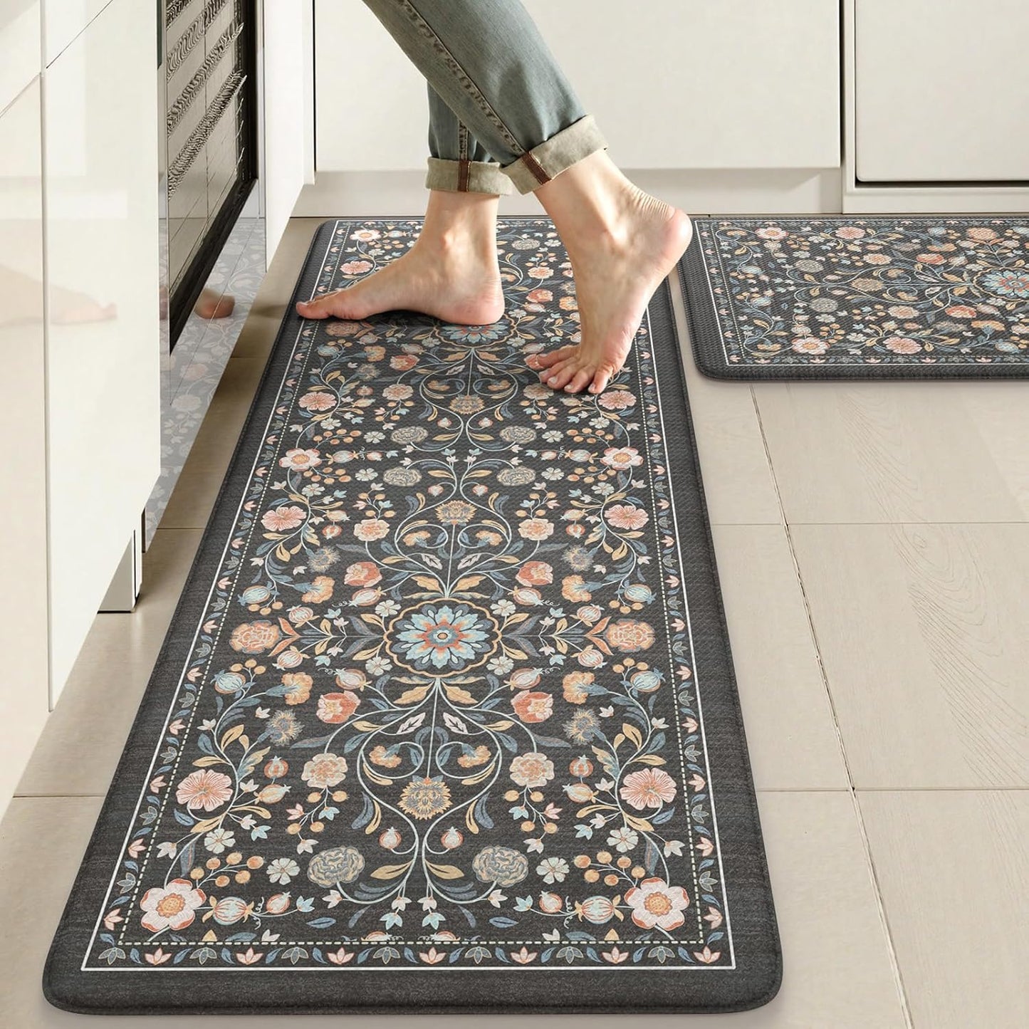 KIMODE Comfort Kitchen Mats for Floor Cushioned Anti Fatigue