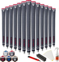 Rubber Golf Grips 13 Pack - Non-slip Low Taper Grips for Better