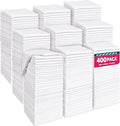 Microfiber Cleaning Cloths 400 Pack - Bulk 12x12 in Towels for Cars
