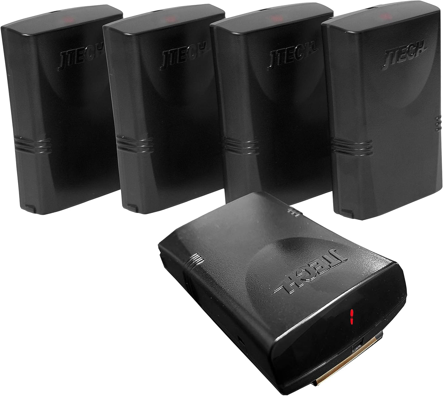 JTech Rugged Staff Pagers with Metal Clip - 5 Pack for Efficiency