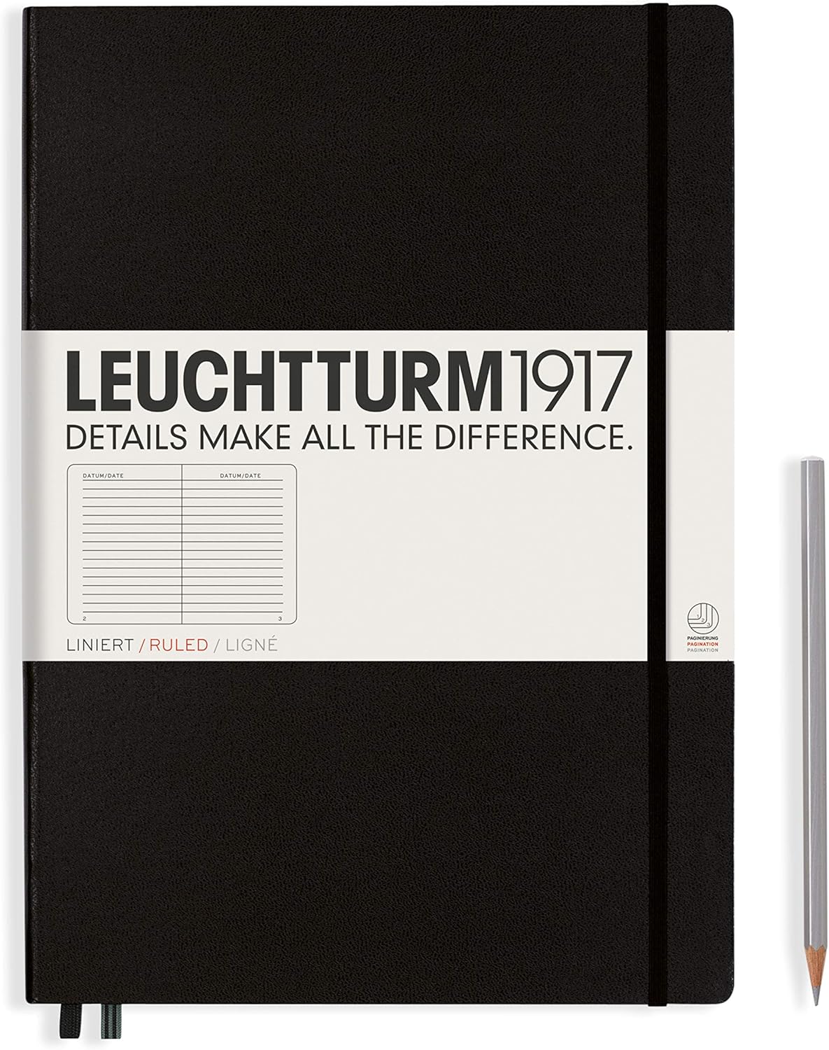 LEUCHTTURM1917 Notebook Hardcover Master Classic A4+ for Writing