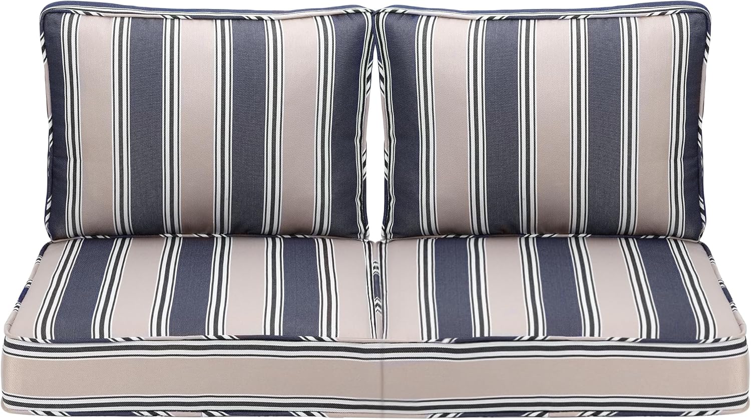 Outdoor Deep Seating Cushion Set for Comfortable Patio Relaxation