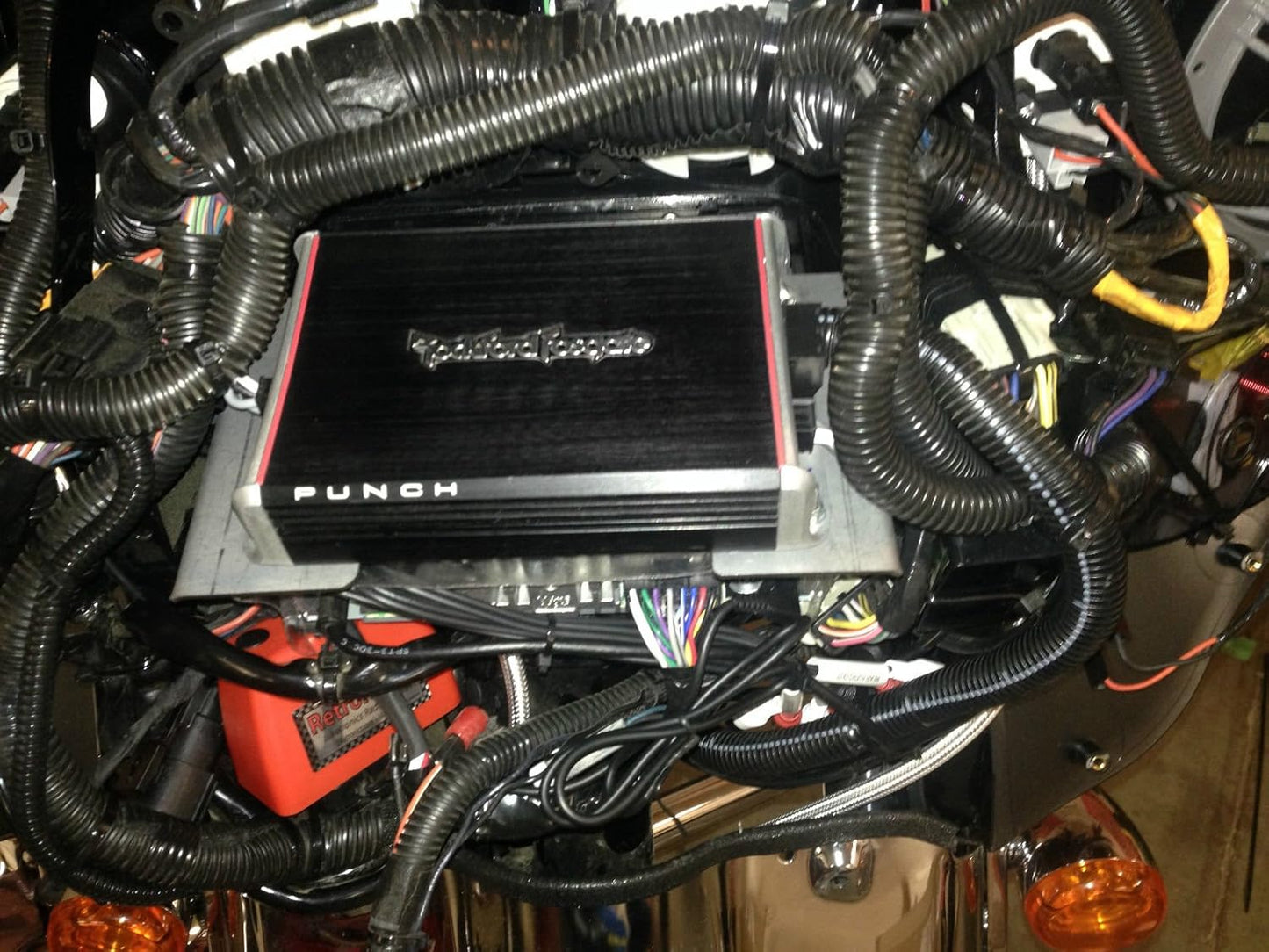 Amp Mount Kit for Harley Davidson Wiring & Amplifier Mount