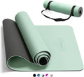 CAMBIVO Yoga Mat 72in x 24in - Thick Non Slip TPE Mat for Home