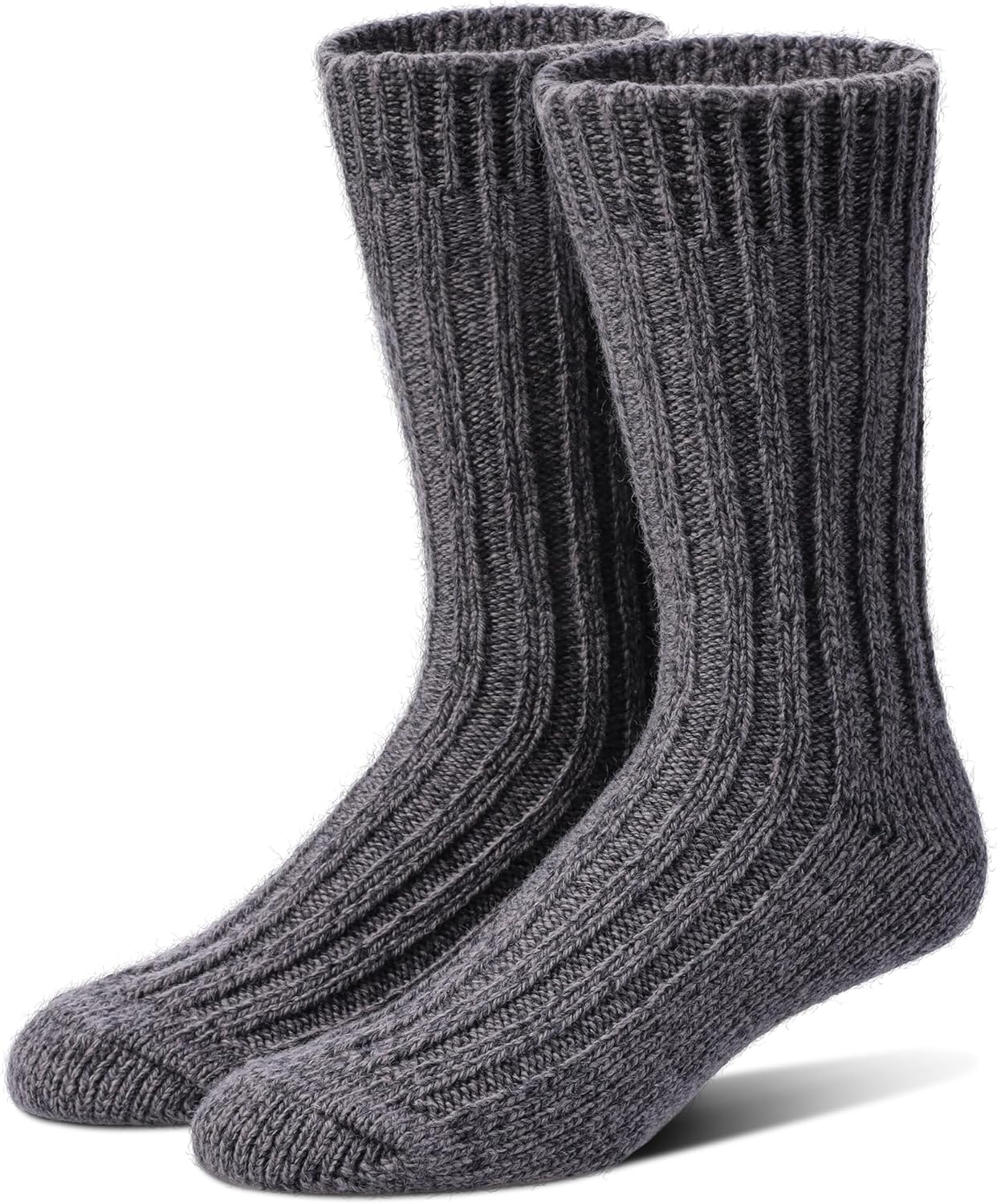 97% Merino Wool Crew Socks for Men & Women by Tough Land