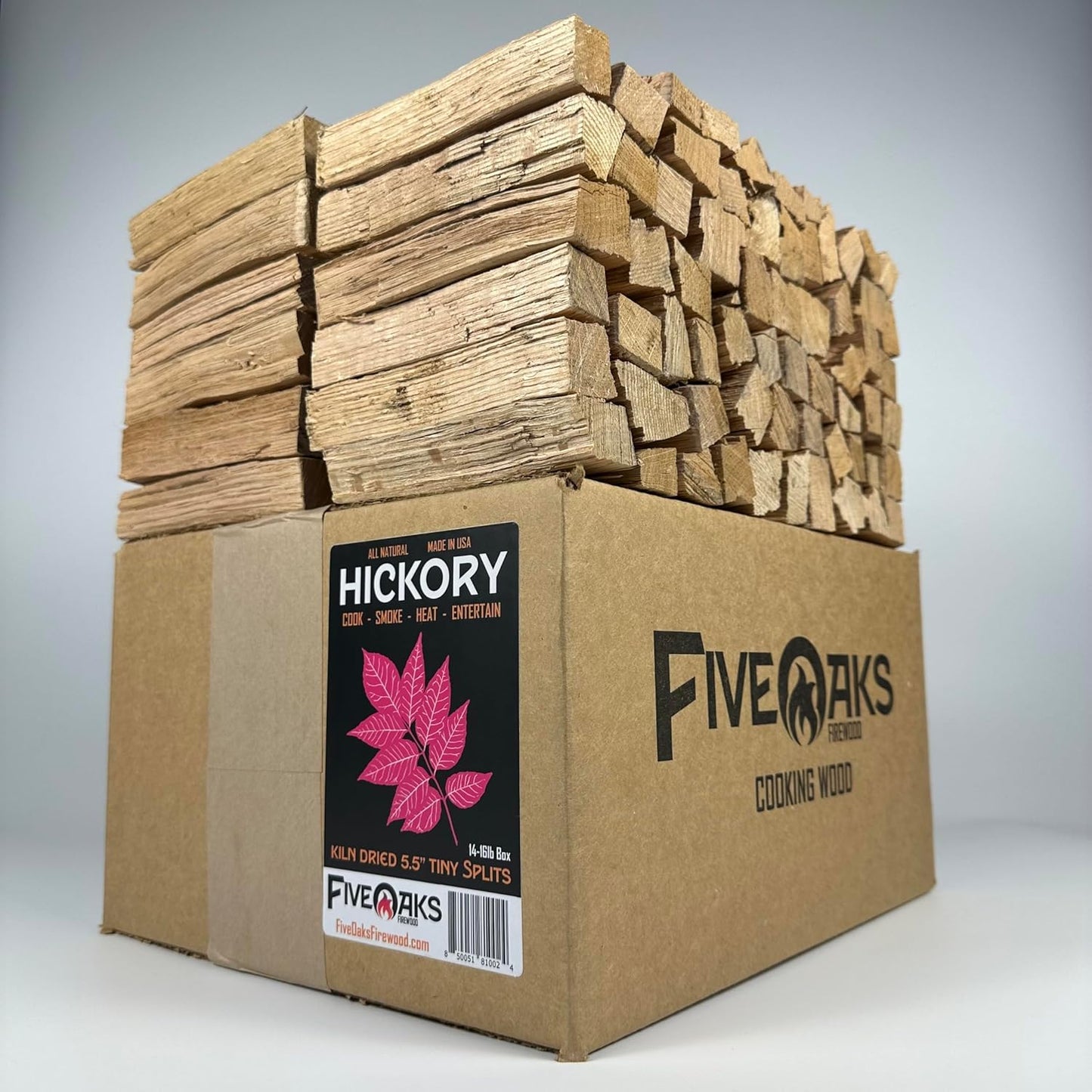 Premium 5 Inch Hickory Firewood for Wood Fire Pizza Ovens