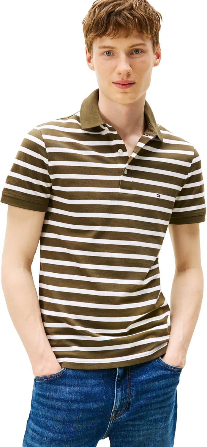 Tommy Hilfiger Men's Slim Fit Short Sleeve Polo Shirts Review