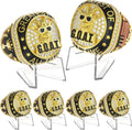 Misdary GOAT Championship Rings Set of 6 - MVP Gold Team Rings