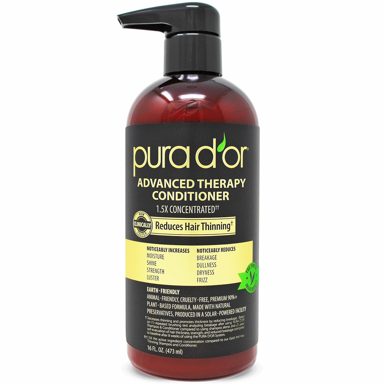 PURA D'OR Advanced Therapy Conditioner - Strength & Volume Boost