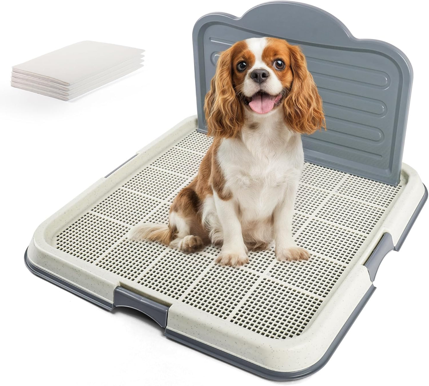 PAWISE Dog Pee Pad Holder Tray for Easy Puppy Potty Training
