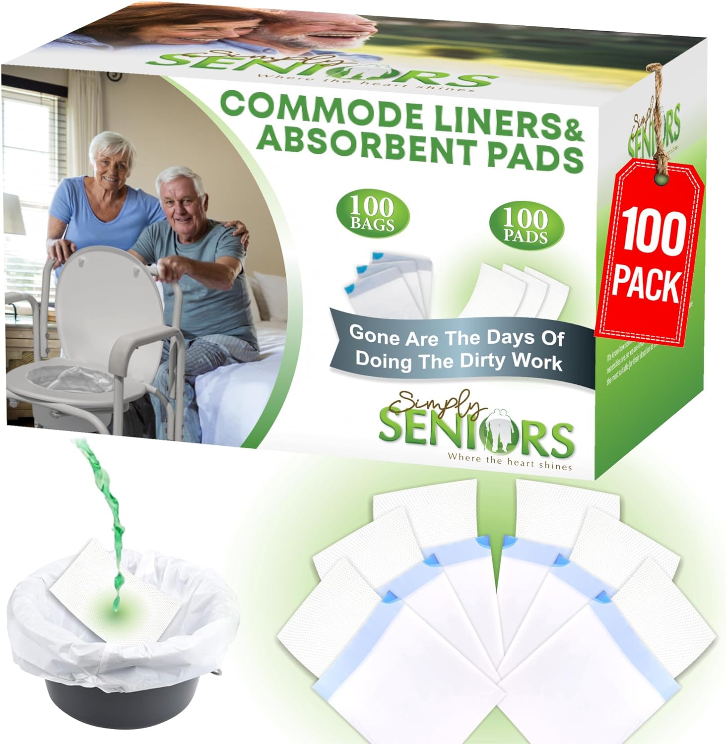 Portable Toilet Liners - Effortless Commode Cleaning!
