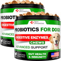 Probiotics for Dogs 2 Pack - Digestive & Skin Support Chews