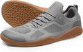 Men's Barefoot Zero Drop Wide Toe Box Minimalist Gym Shoes - Slip On