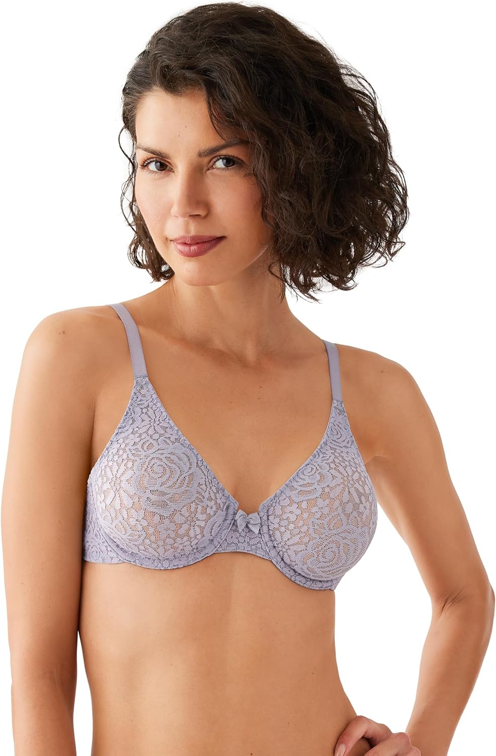 Wacoal Women's Halo Lace Underwire Bra for Comfort and Style