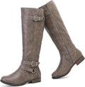 Women's Knee High Boots Classic Comfort Riding Combat Boot - Warm keep