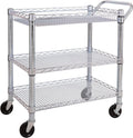 Seville Classics UltraDurable NSF Heavy Duty Rolling Utility Cart