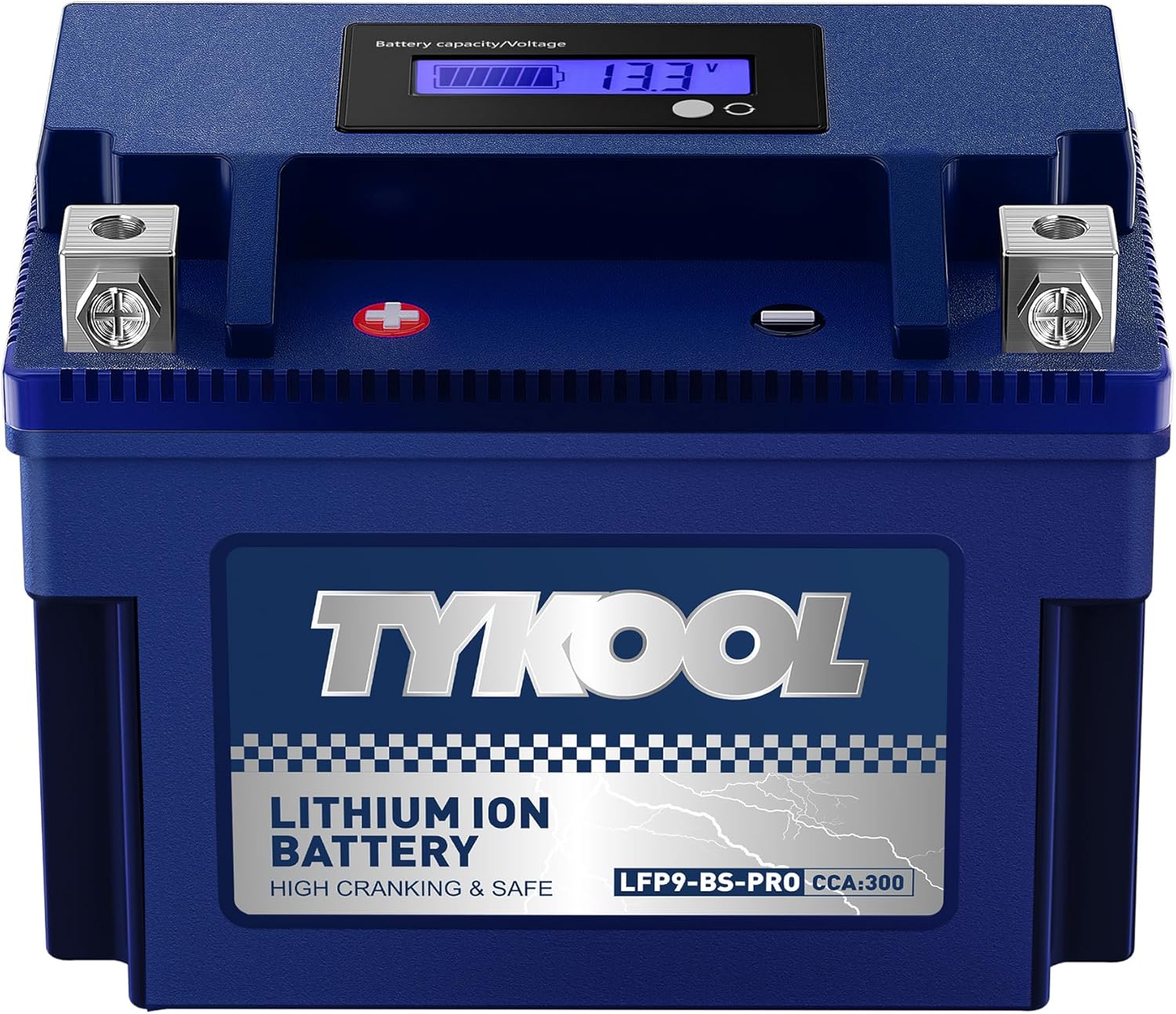 YTX9-BS High Performance Lithium Motorcycle Battery for Powersports