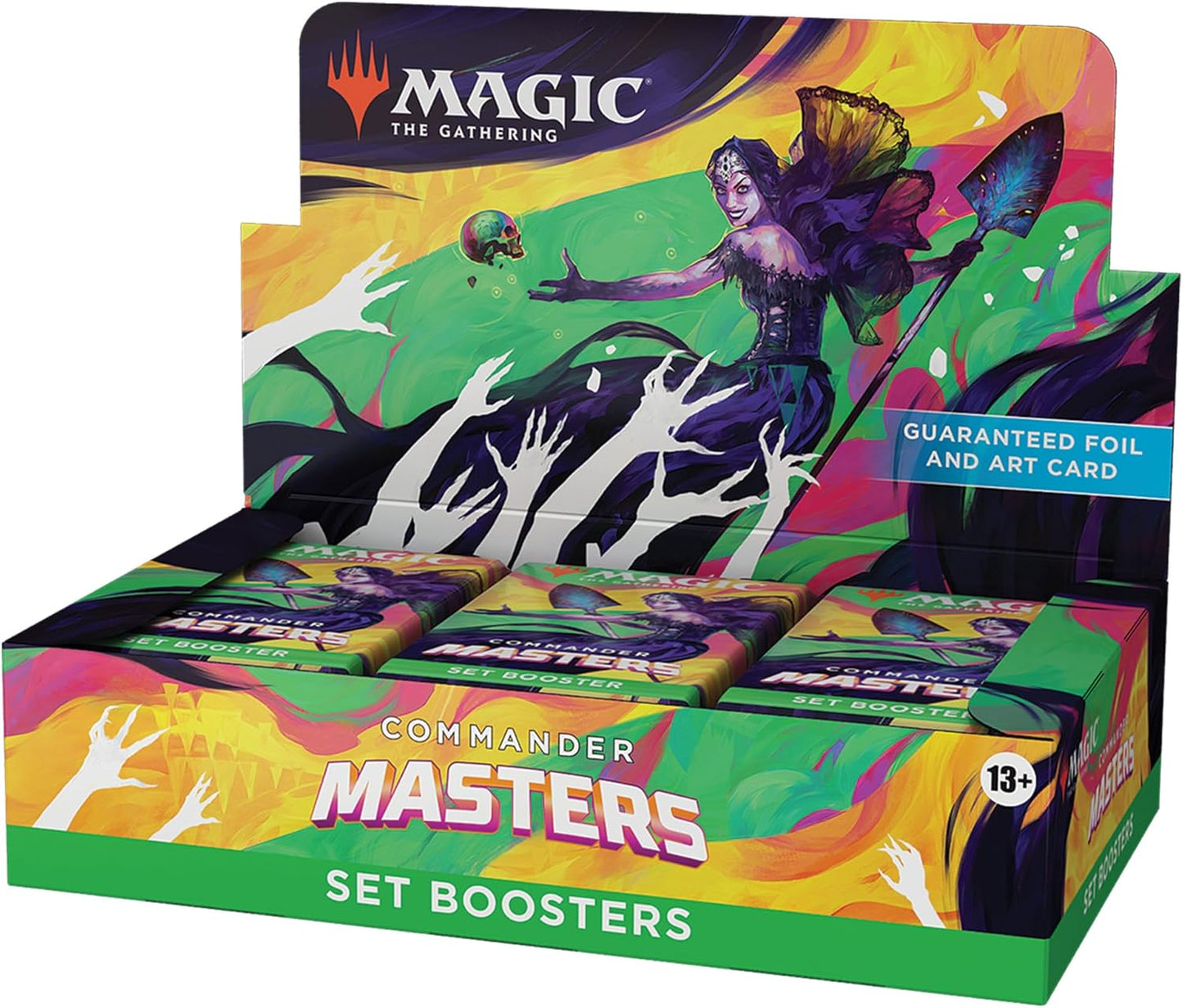 Magic The Gathering Commander Masters Set Booster Box - 24 Packs