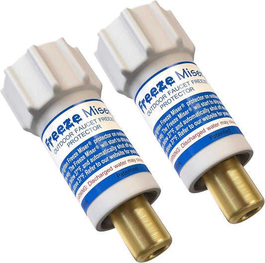 Freeze Miser Outdoor Faucet Protection for Winter Weather