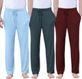Men's Lightweight Pajama Pants Soft Lounge Joggers - All-Season