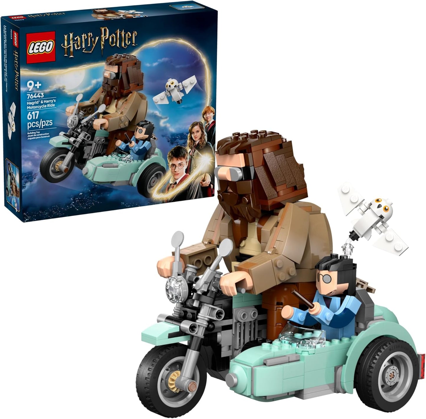 Magical LEGO Harry Potter Motorcycle Set - Perfect Gift for Kids 9+!