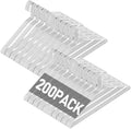 Wire Metal Clothes Hangers Bulk 200 Pack for Suits and Coats