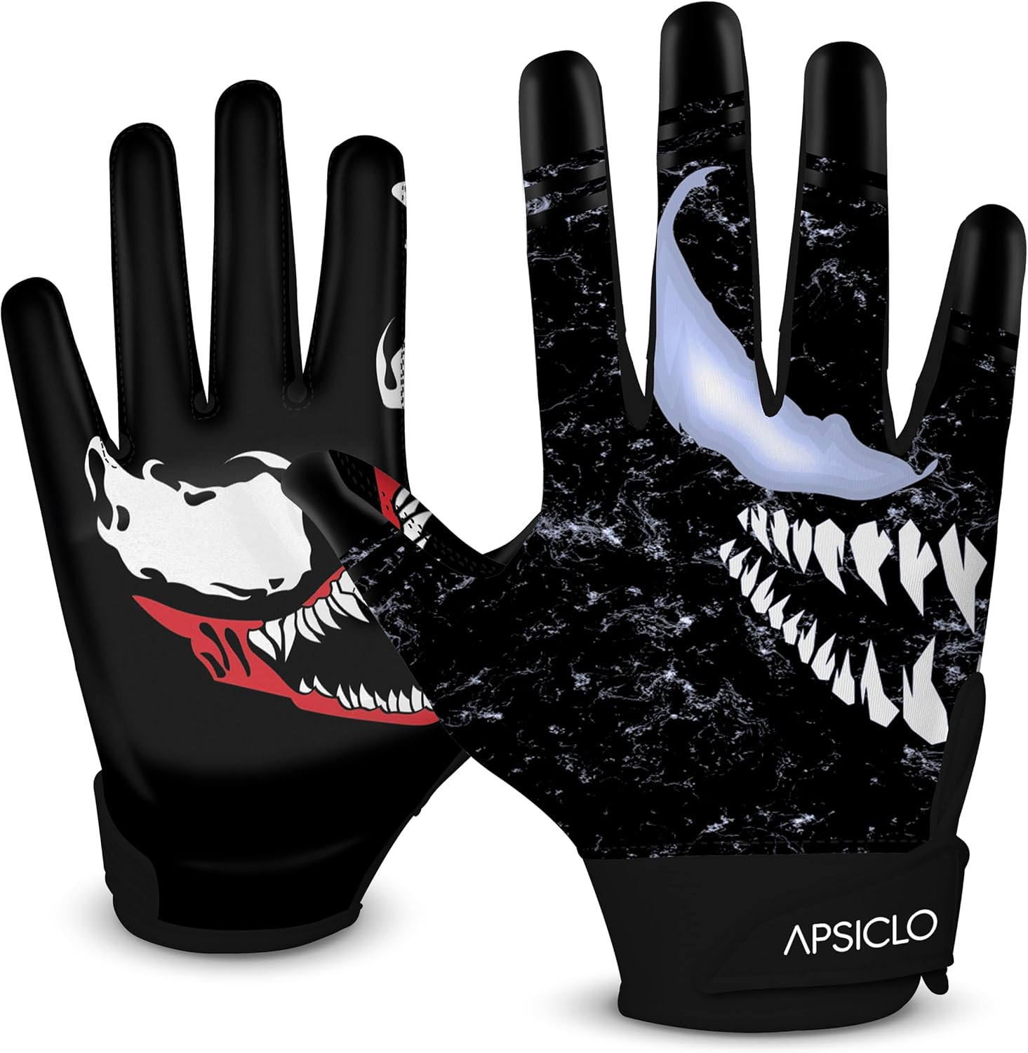 Enhanced Grip Football Gloves | Youth & Adult | APSICLO
