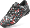 Turf Indoor Soccer Shoes for Kids - Lace Up Cleats for Little/Big Kid