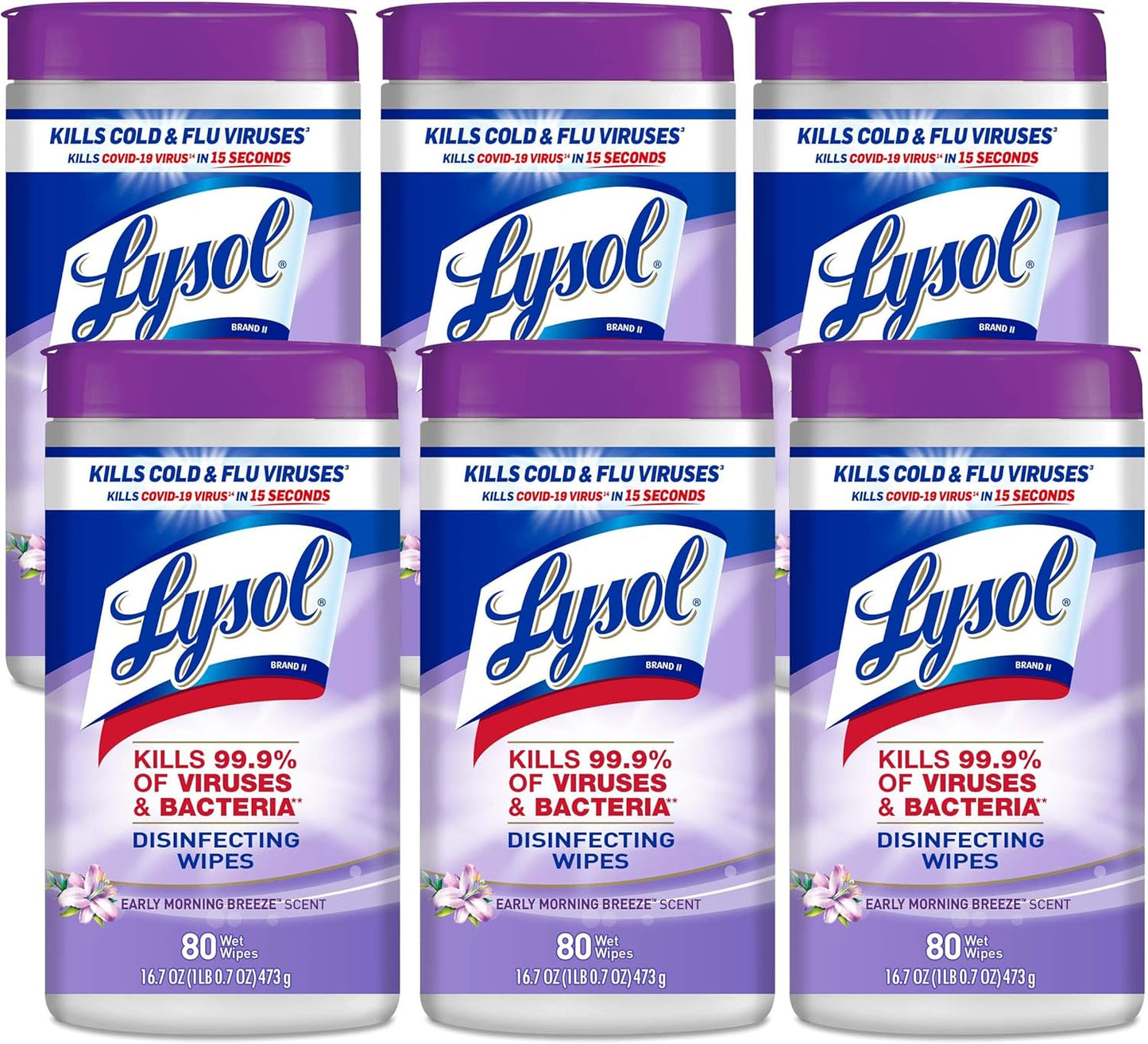 Lysol Disinfectant Wipes for Multi-Surface Cleaning and Disinfecting