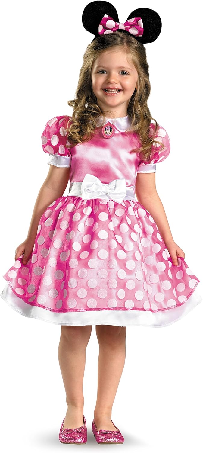 Disney Minnie Mouse Costume Dress for Fun Role Play Events