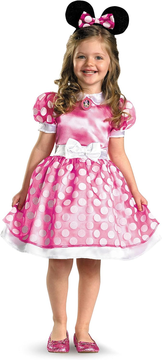 Disney Minnie Mouse Costume Dress for Fun Role Play Events