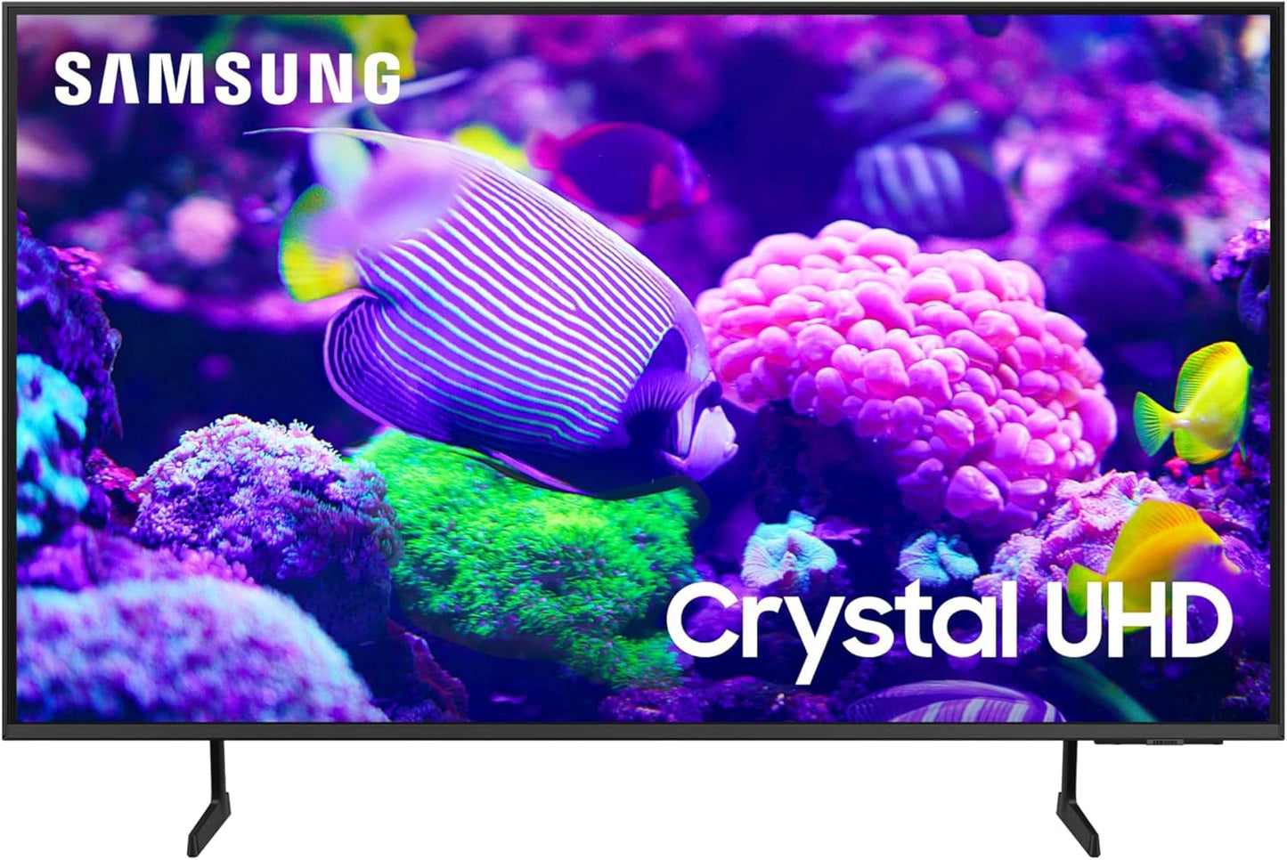 Immerse in Ultra-Clear Viewing with Samsung 50-in Crystal UHD Smart TV