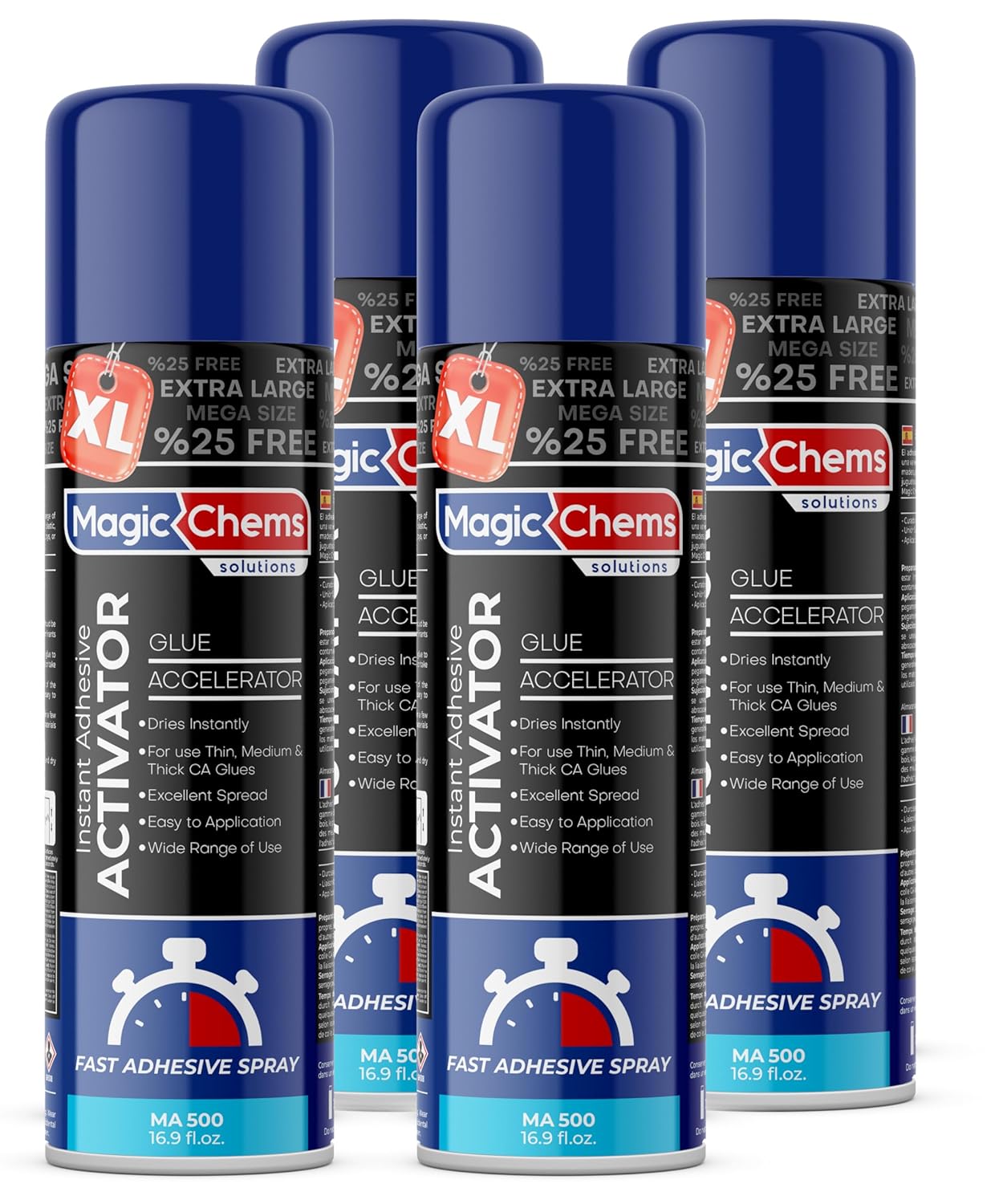 CA Glue Accelerator Spray for Fast Bonding and Repairs