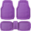 Car Pass Heavy Duty Rubber Car Mats Full Set - Deep Dish Protection