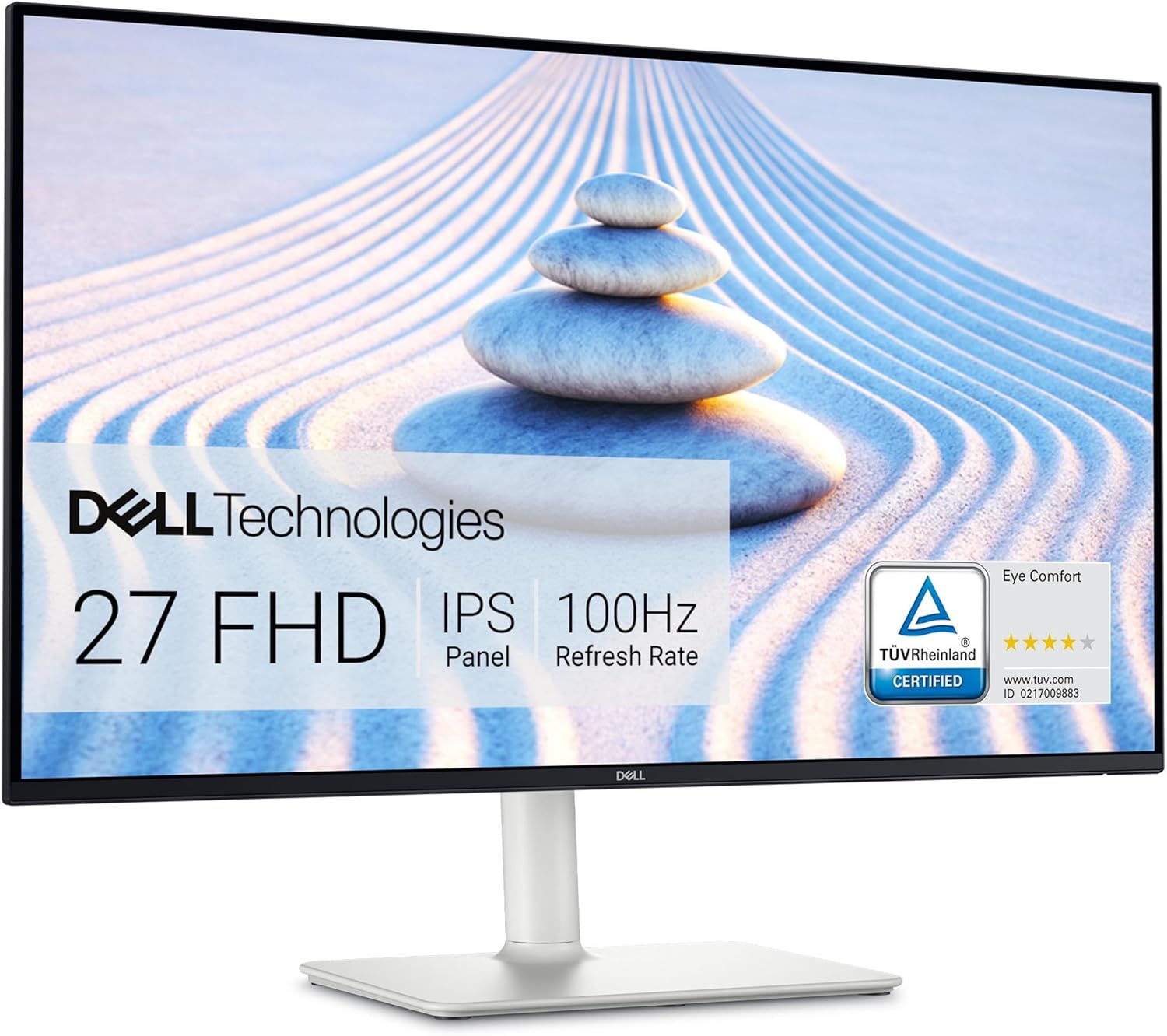Dell S2725HS 27 Inch Monitor with FHD Display and 100Hz Refresh Rate