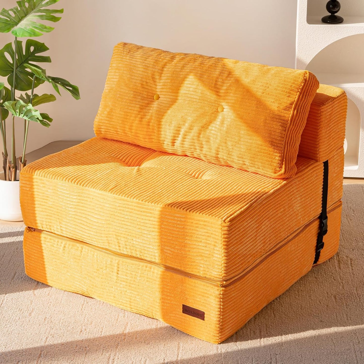 MAXYOYO Folding Sofa Bed: Versatile 4 in 1 Floor Couch