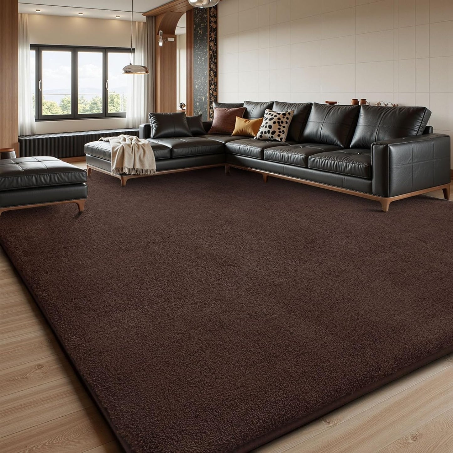 Sour Lemon 8x10 Area Rugs for Living Room and Bedroom Decor