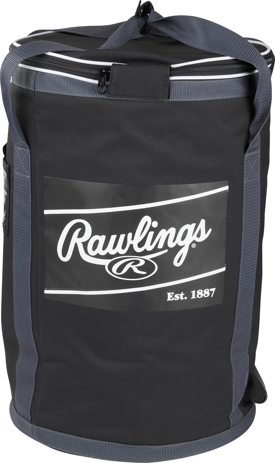 Soft Sided Ball Bucket Bag for Baseball and Softball Players
