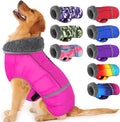 Dogcheer Warm Dog Coat Pink 2XL - Waterproof, Super Warm Turtleneck
