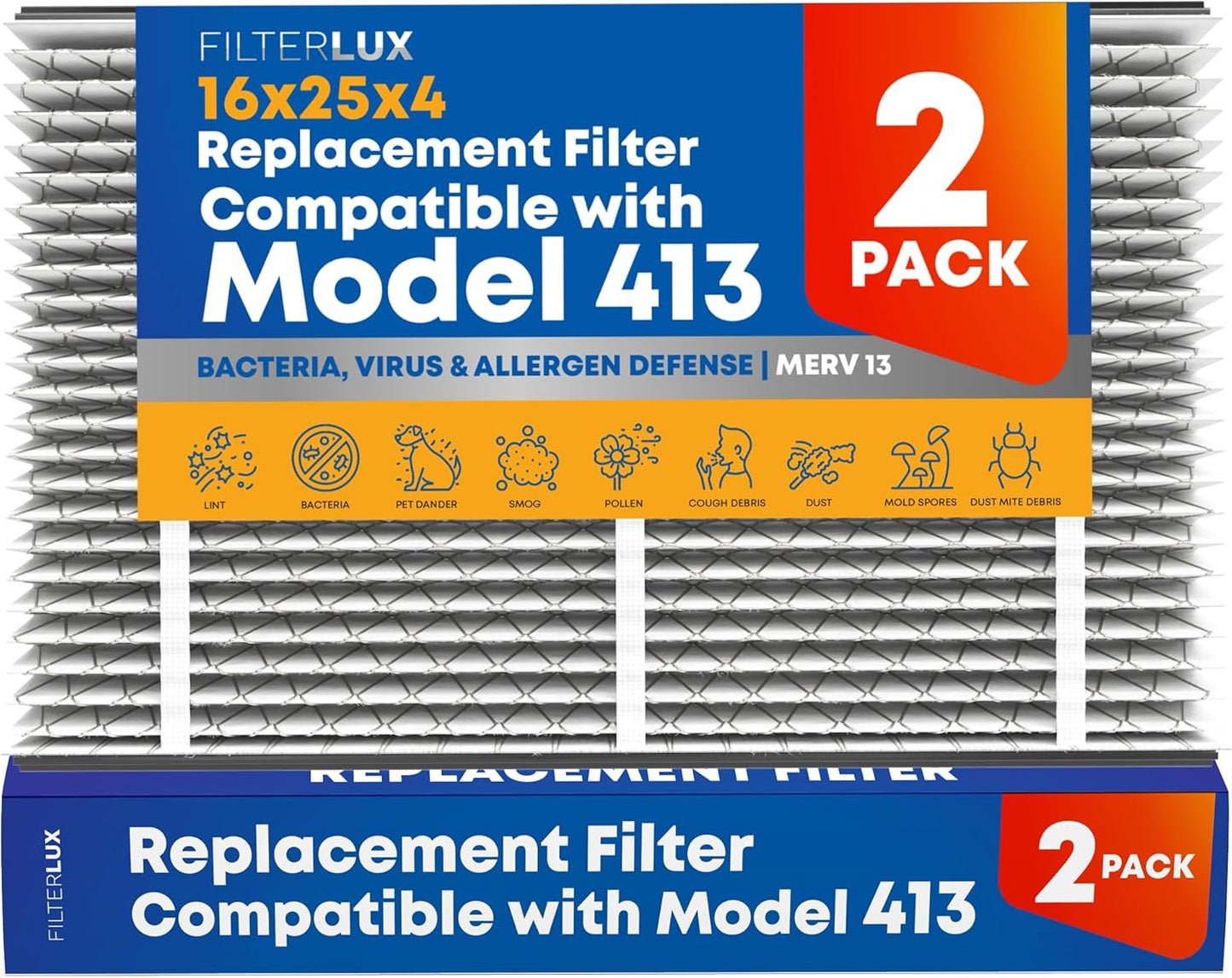 Filterlux 413 Replacement Filters - Clean Air Guarantee